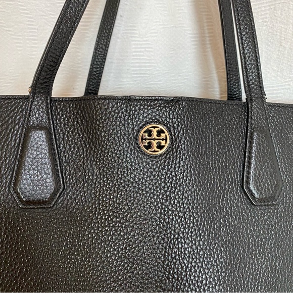 Tory Burch black pebbled leather shopper - Picture 2 of 13
